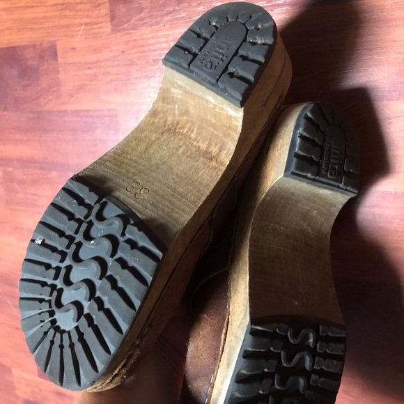 Sanita brown clogs - Picture 3 of 3